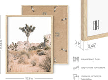 Load image into Gallery viewer, Desert Succulent Wall Art - Botanical Prints Set of 6, Botanical and Cactus Art Prints Wall Art, Cactus Art Wall Decor, Botanical Art Set Kitchen Prints (Beige Frame, 11X14)
