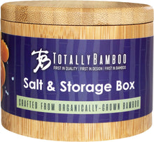 Load image into Gallery viewer, Salt Cellar Bamboo Storage Box with Magnetic Swivel Lid, 6 Ounce Capacity
