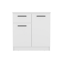 Load image into Gallery viewer, Multi-Functional Dresser Carlin, Top Surface as TV Stand, White Finish
