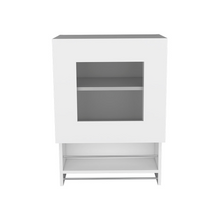 Load image into Gallery viewer, Kitchen Wall Cabinet Papua, Three Shelves, White Finish
