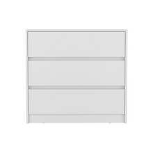 Load image into Gallery viewer, Dresser Maldus, Three Drawers, White Finish
