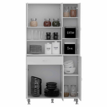 Load image into Gallery viewer, Kitchen Pantry Piacenza, Double Door Cabinet, White Finish
