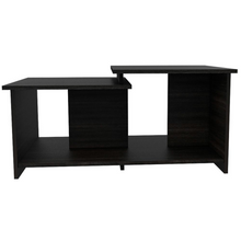 Load image into Gallery viewer, Coffee Table Rochester, Lower Open Shelf, Carbon Espresso Finish
