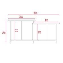 Load image into Gallery viewer, Coffee Table Rochester, Lower Open Shelf, Carbon Espresso Finish
