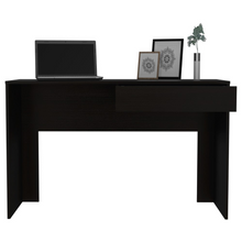 Load image into Gallery viewer, Computer Desk Harrisburg, One Drawer, Black Wengue Finish
