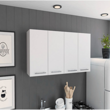 Load image into Gallery viewer, Kitchen Cabinet Durham, Four Doors, White Finish
