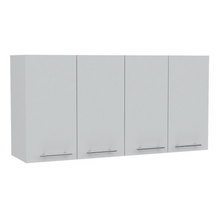 Load image into Gallery viewer, Kitchen Cabinet Durham, Four Doors, White Finish
