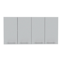 Load image into Gallery viewer, Kitchen Cabinet Durham, Four Doors, White Finish
