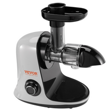 Load image into Gallery viewer, VEVOR Slow Masticating Juicer, Cold Press Juicer Machine with Reverse Function, Quiet Motor Slow Juicer, Juice Extractor Maker Easy to Clean with Brush, for High Nutrient Fruits Vegetables
