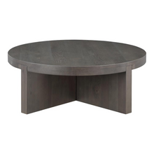 Load image into Gallery viewer, Folke Round Coffee Table Dark Brown
