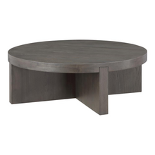 Load image into Gallery viewer, Folke Round Coffee Table Dark Brown
