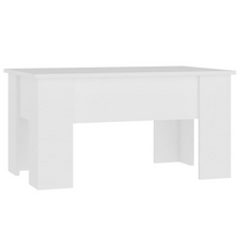 Load image into Gallery viewer, Coffee Table White 31.1&quot;x19.3&quot;x16.1&quot; Engineered Wood
