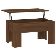 Load image into Gallery viewer, Coffee Table Brown Oak 31.1&quot;x19.3&quot;x16.1&quot; Engineered Wood
