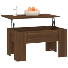 Load image into Gallery viewer, Coffee Table Brown Oak 31.1&quot;x19.3&quot;x16.1&quot; Engineered Wood
