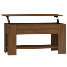 Load image into Gallery viewer, Coffee Table Brown Oak 39.8&quot;x19.3&quot;x20.5&quot; Engineered Wood
