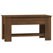 Load image into Gallery viewer, Coffee Table Brown Oak 39.8&quot;x19.3&quot;x20.5&quot; Engineered Wood
