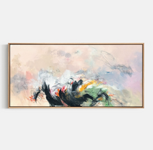 Load image into Gallery viewer, Courage Move Wall Decoration Art Poster Oil Painting Simple Design Wall Art, Unframed.
