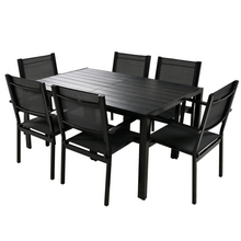 Load image into Gallery viewer, High-quality Steel Outdoor Table and Chair Set, Suitable for Patio, Balcony, Backyard.
