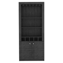 Load image into Gallery viewer, Bar Cabinet Margarita, Two Door Cabinet, Smokey Oak Finish
