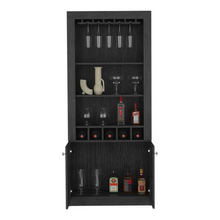 Load image into Gallery viewer, Bar Cabinet Margarita, Two Door Cabinet, Smokey Oak Finish
