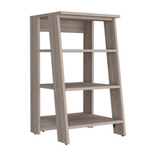 Load image into Gallery viewer, Linen Cabinet Jenne, Four Open Shelves, Light Gray Finish
