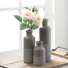 Load image into Gallery viewer, Ceramic Vase Set, Farmhouse Decor, Home Decor, Decorative Vase, Vases for Your Kitchen, Bedroom, Office, Living Room, Bathroom, &amp; Shelf Decor, Centerpiece Table Decorations (CM2859)
